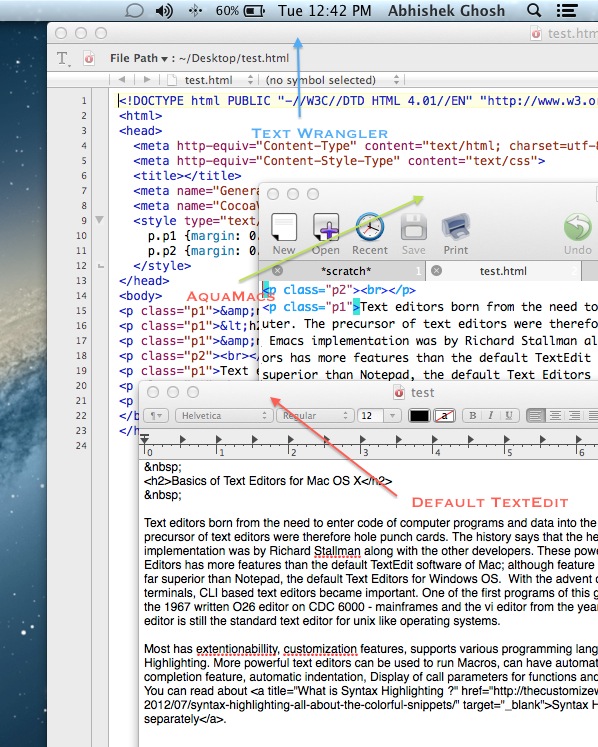 Text Edit Programs For Mac
